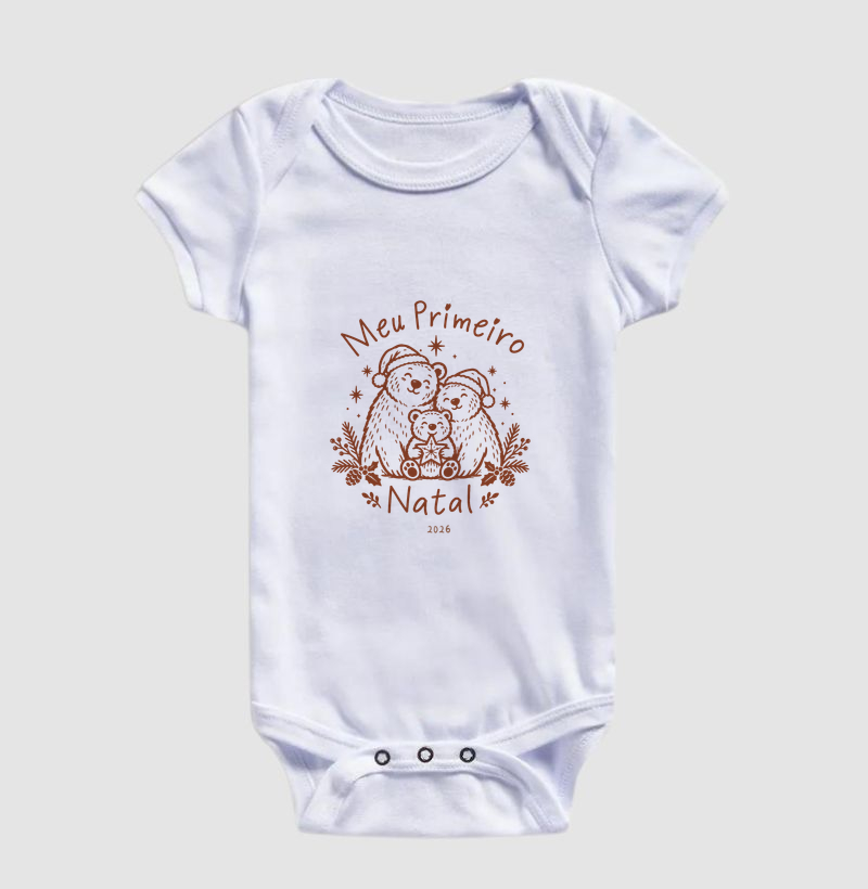 Meu Primeiro Natal 3 Ursos [Body]