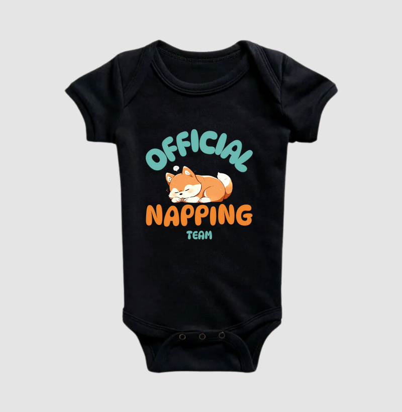Body Infantil Shiba Official Napping Team