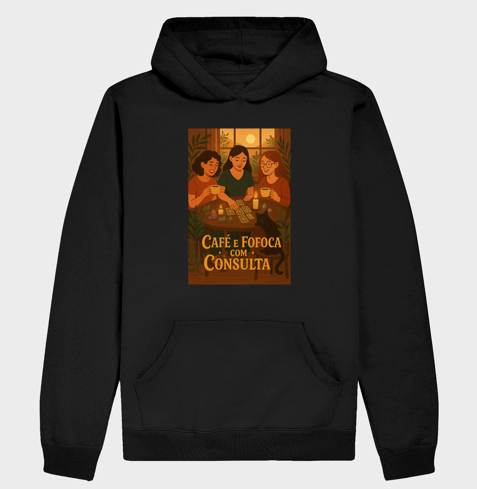 Camiseta Café e Fofoca com Consulta