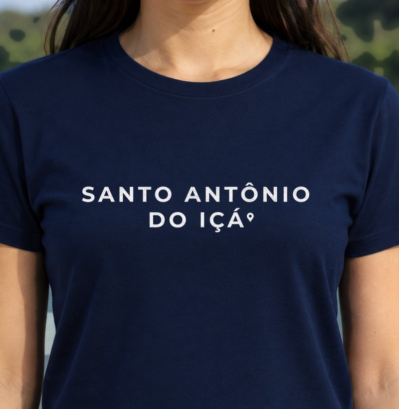 Santo Antônio do Içá | Pin AM - Camiseta