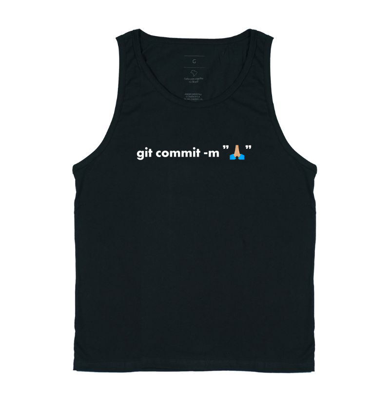 “git commit -m "🙏🏼"”  T.I