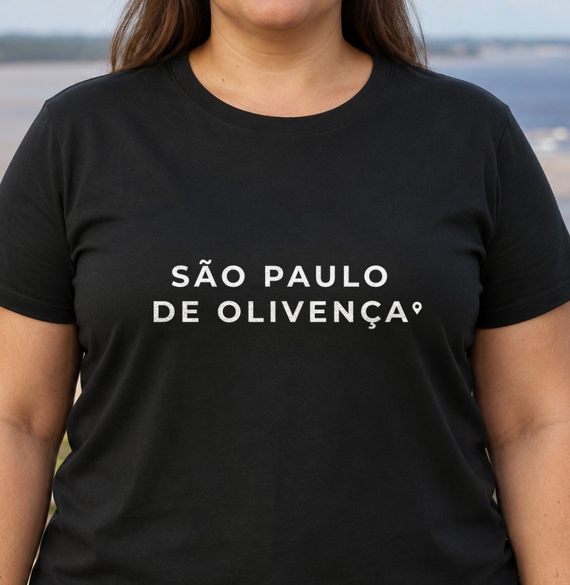 São Paulo de Olivença | Pin AM - Camiseta