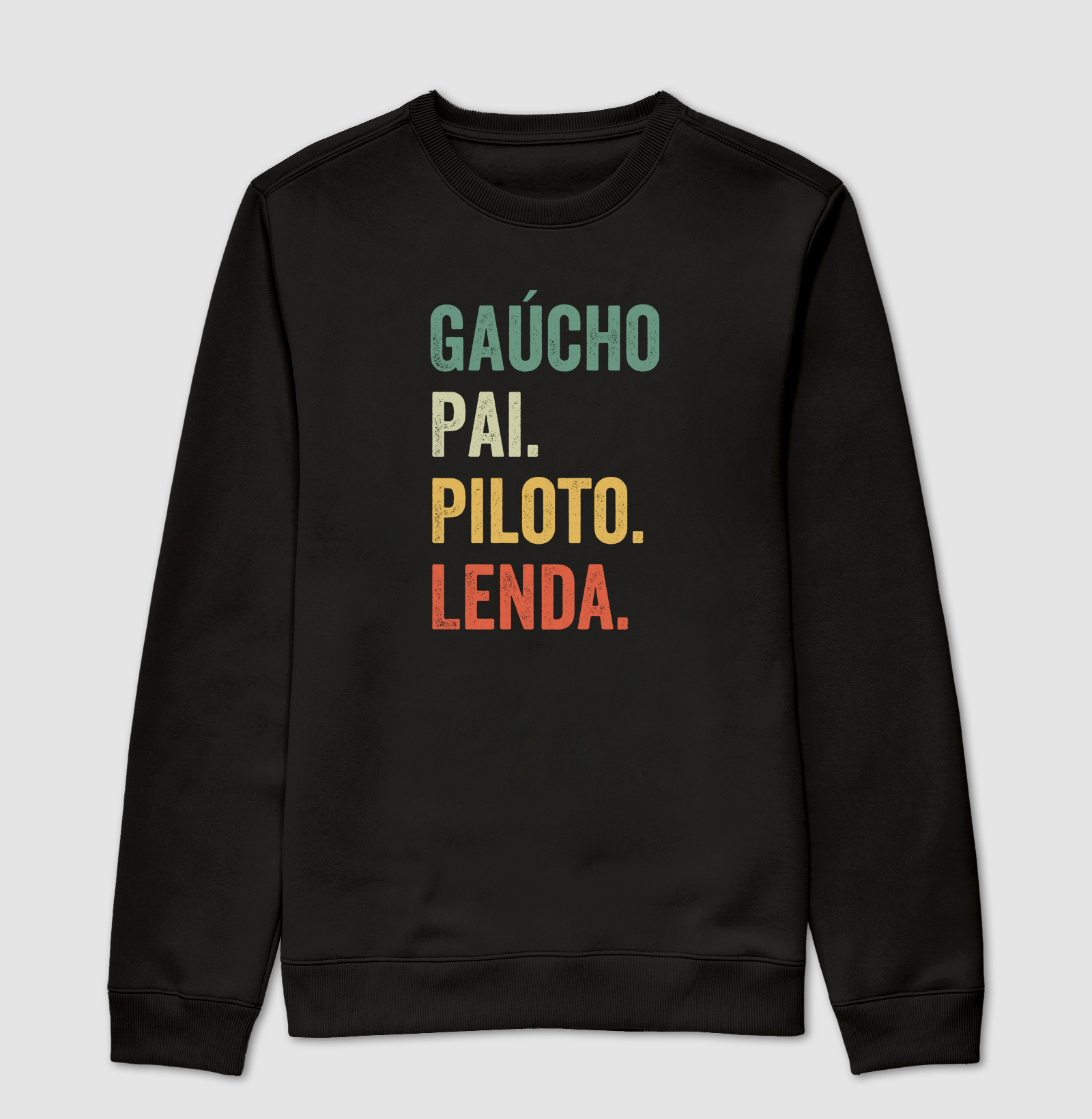 Gaúcho. Pai. Piloto. Lenda.