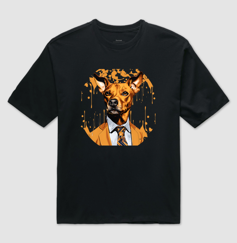 Camiseta Oversized Caramelo de Terno