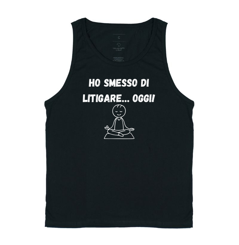 Ho smesso di litigare… oggi