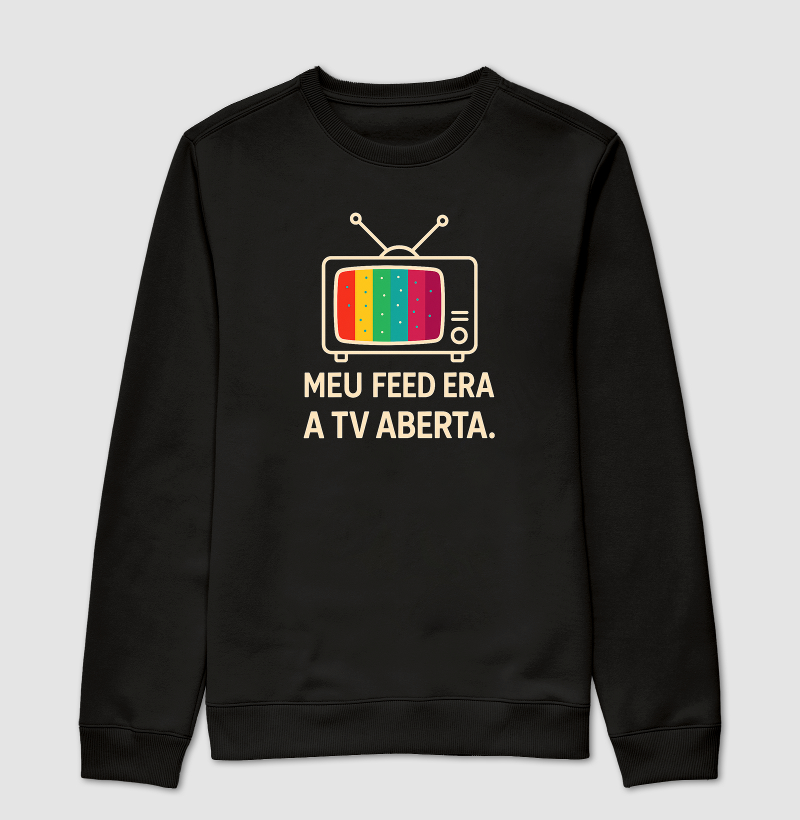 Meu feed era a Tv