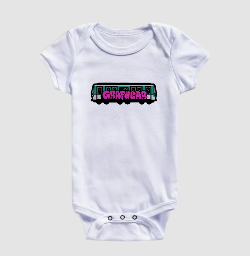 Body Infantil Estação Grafwear