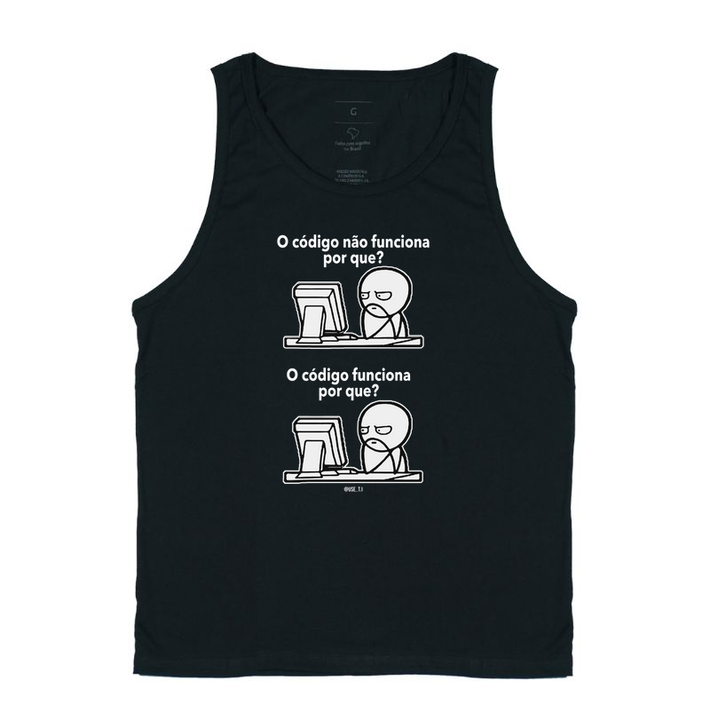 “O código não funciona. Por quê?” T.I