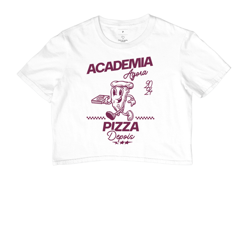 Academia agora, pizza depois