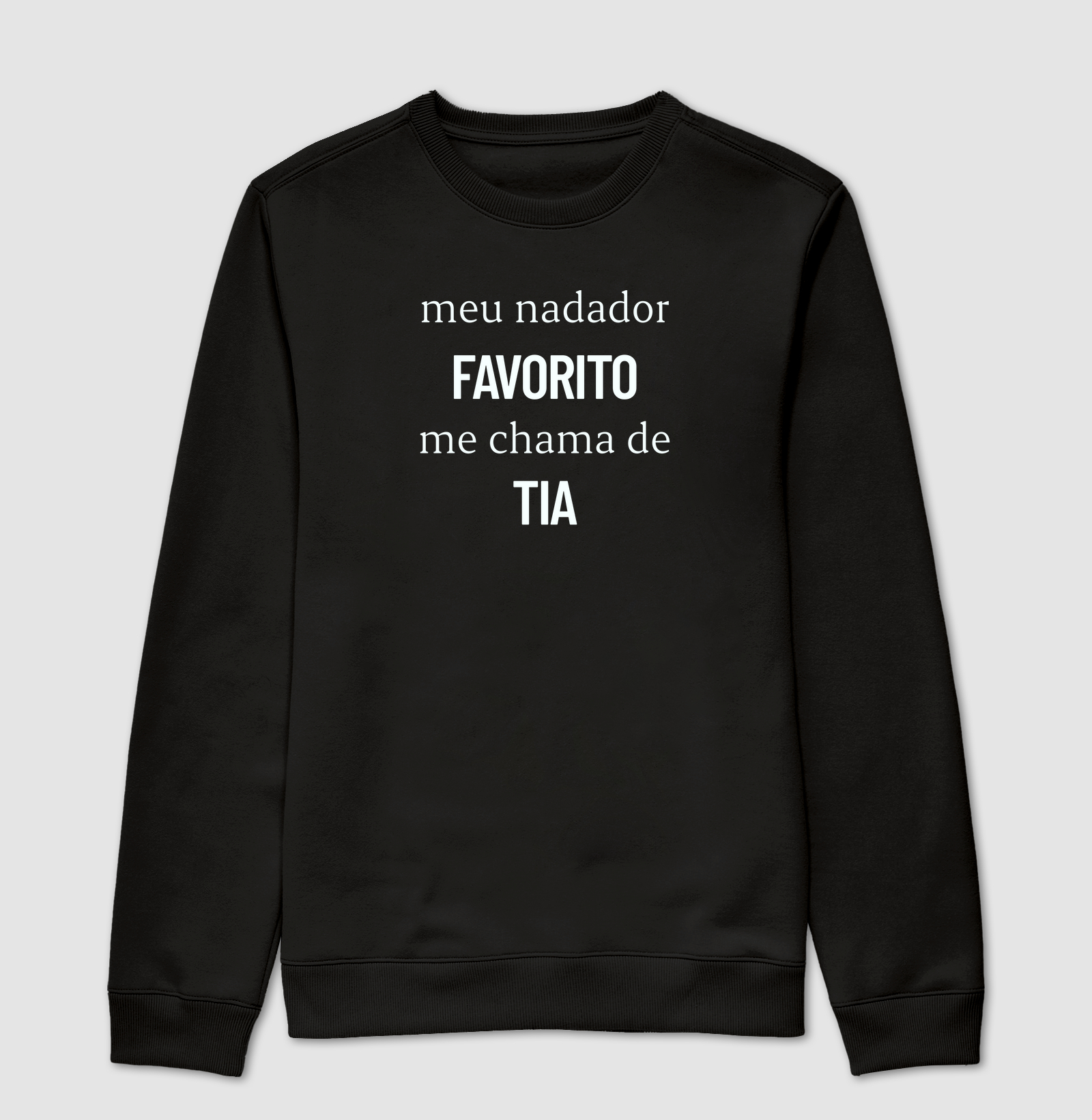 Meu nadador favorito me chama de tia