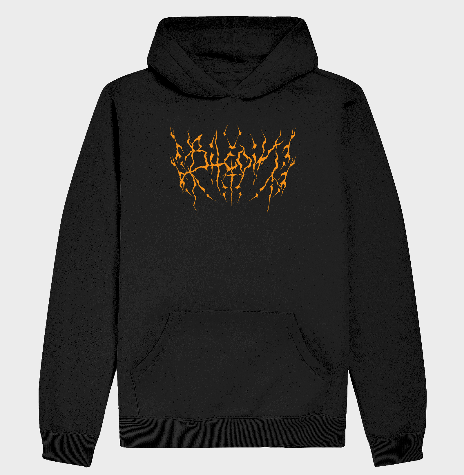 Bitcoin Death Metal Logo - Laranja Bitcoin