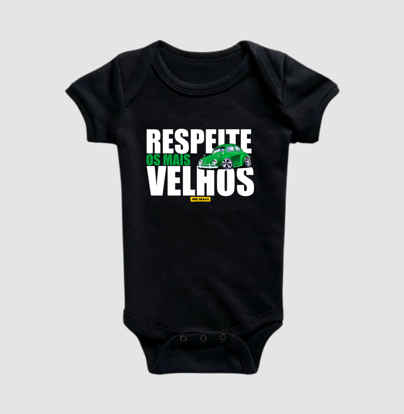 Respeite os Mais Velhos Fusca Verde