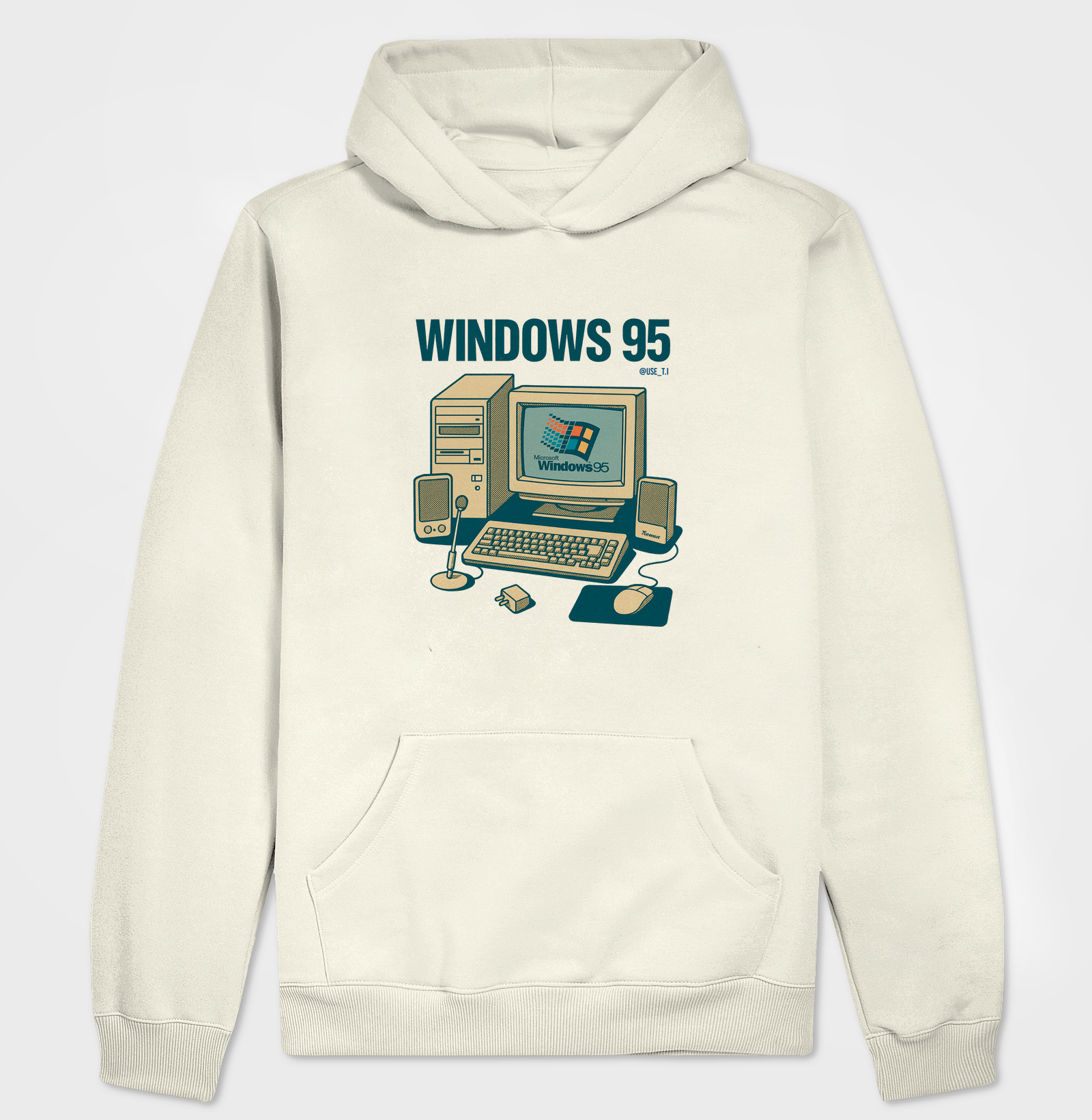 "Windows 95 III" T.I Logo