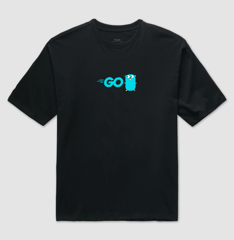 Camiseta "Golang" II - Logo - T.I