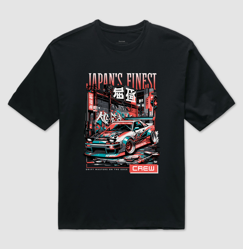 Camiseta Oversized - Japan's Finest