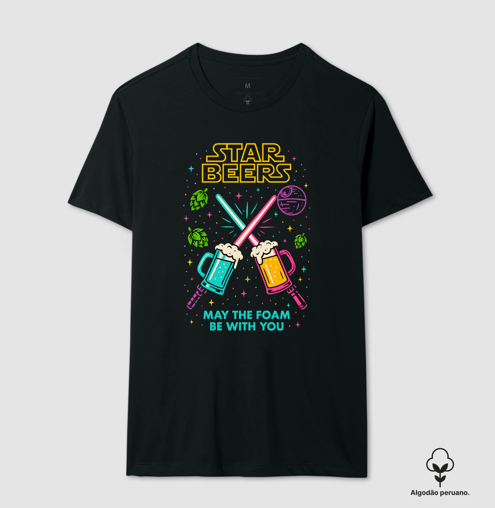 Camiseta Star Beers – May The Foam Be With You