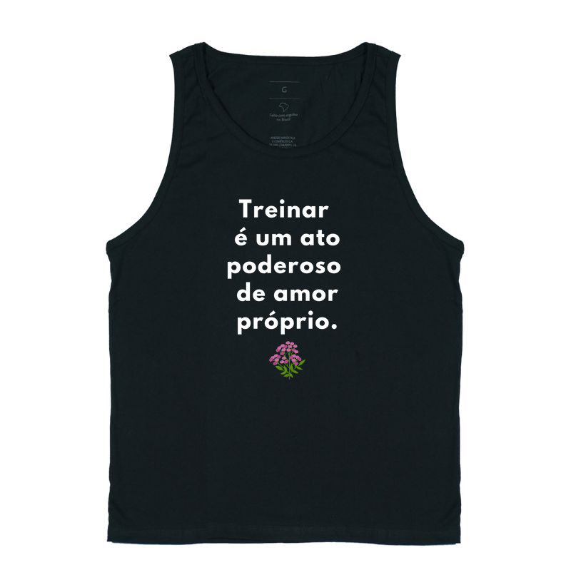 Treinar é um ato poderoso de amor próprio.