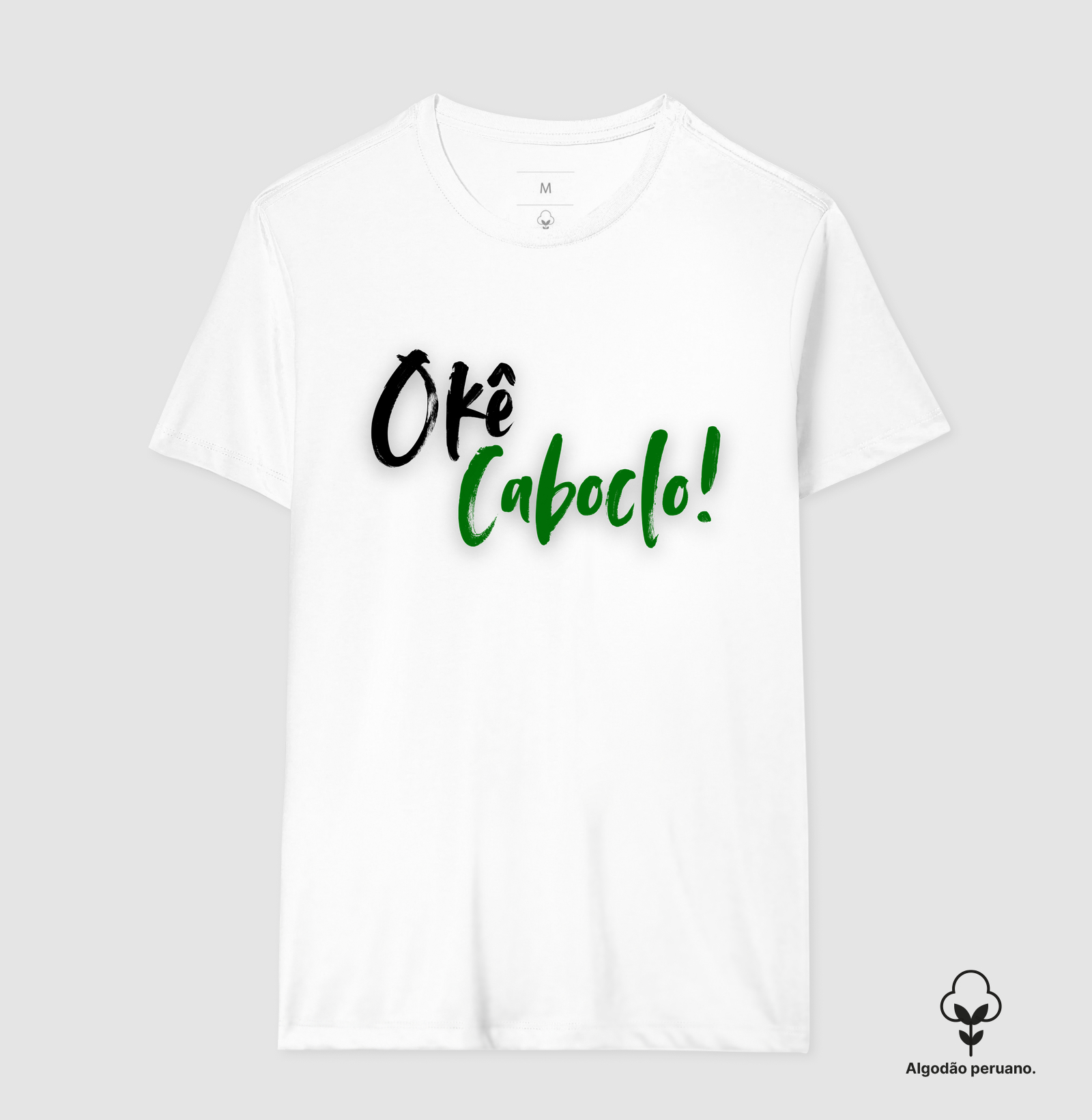 Caboclo - Saudação - Camiseta Branca