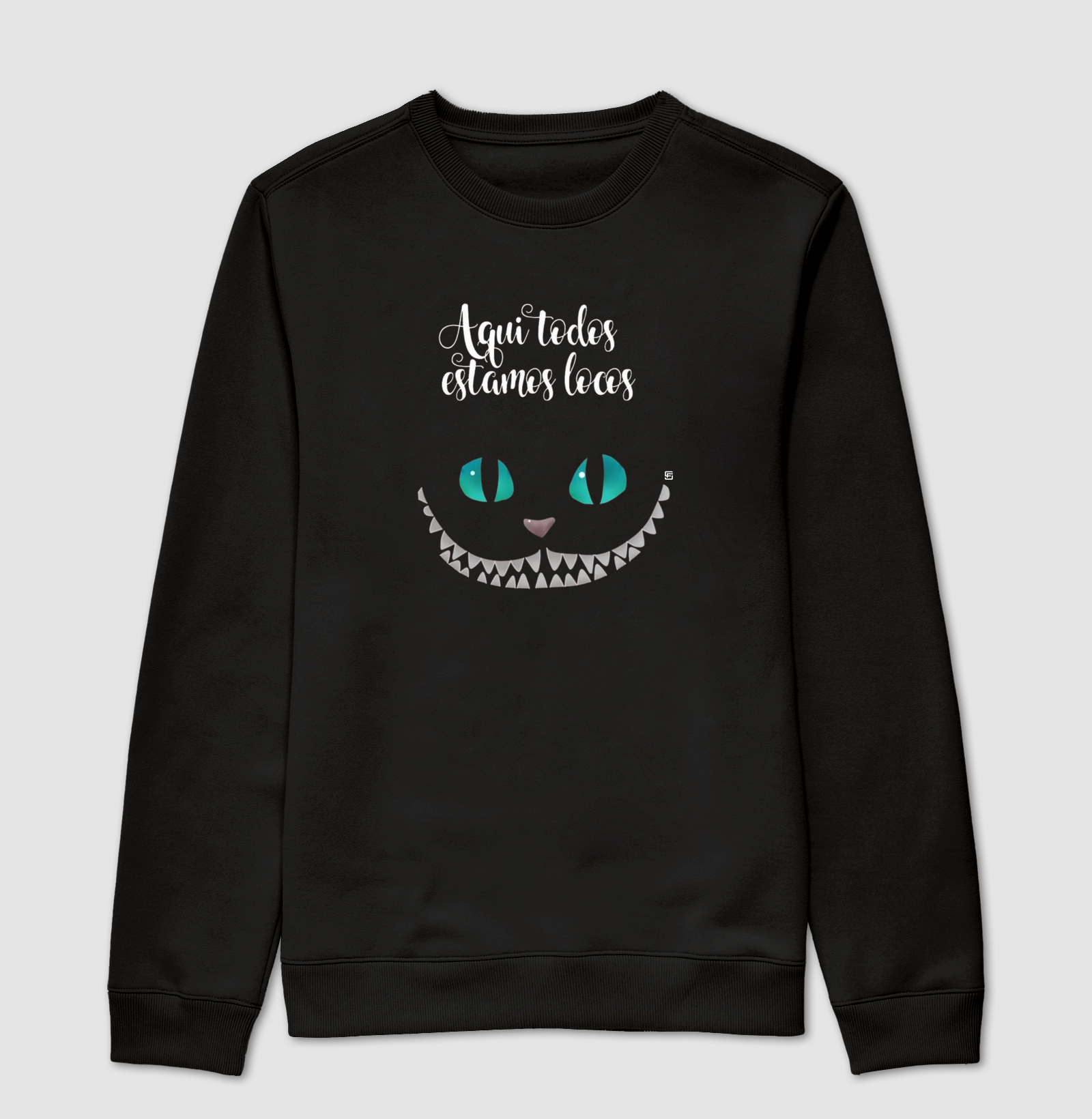 Suéter Moletom Aqui todos estamos locos