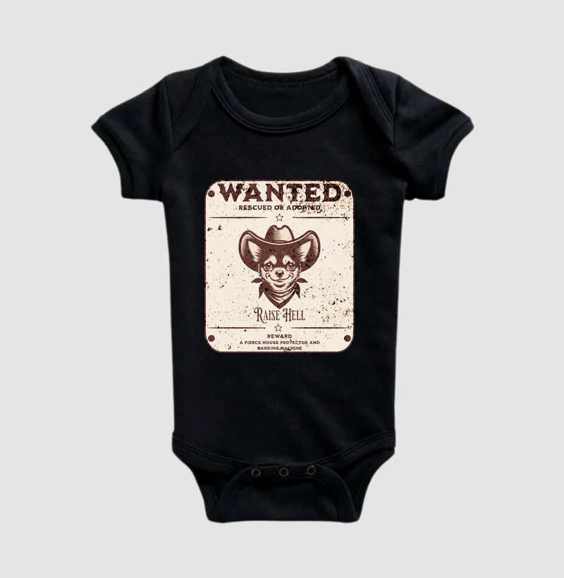 Body Infantil Chihuahua Wanted