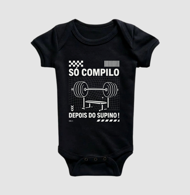 “Só compilo depois do supino”