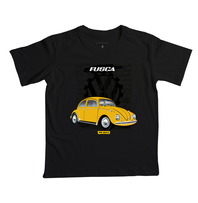 Fusca Amarelo VW