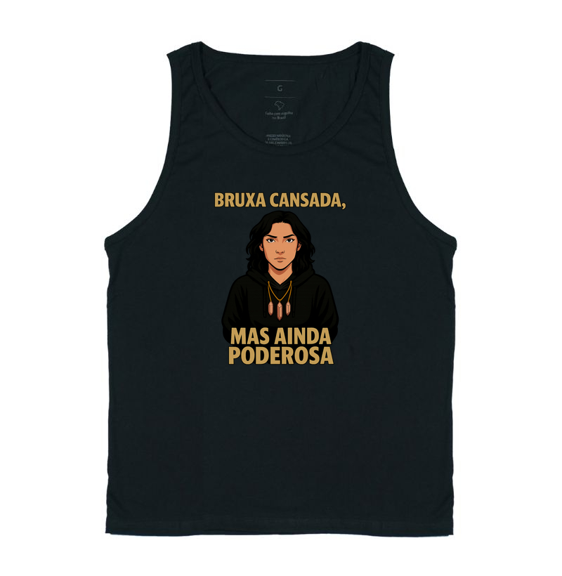 Camiseta Bruxa Cansada, Mas Ainda Poderosa
