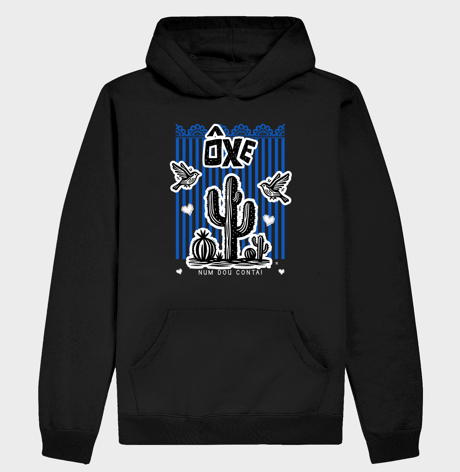 Hoodie Moletom Ôxe, num dou conta