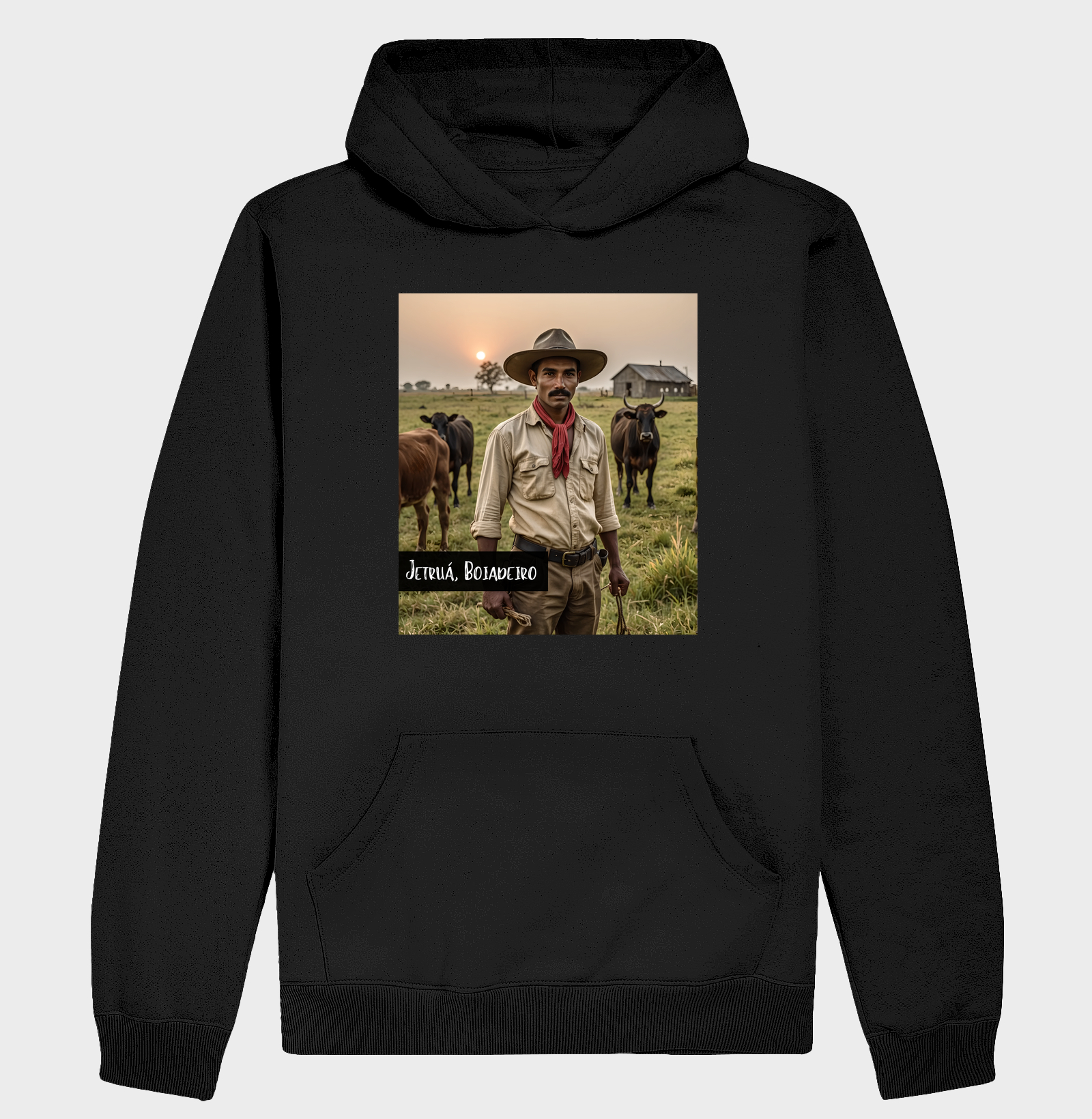Moletom Hoodie - Boiadeiro - Imagem 1