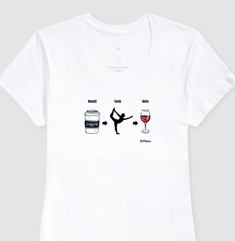 Manhã, tarde, noite.