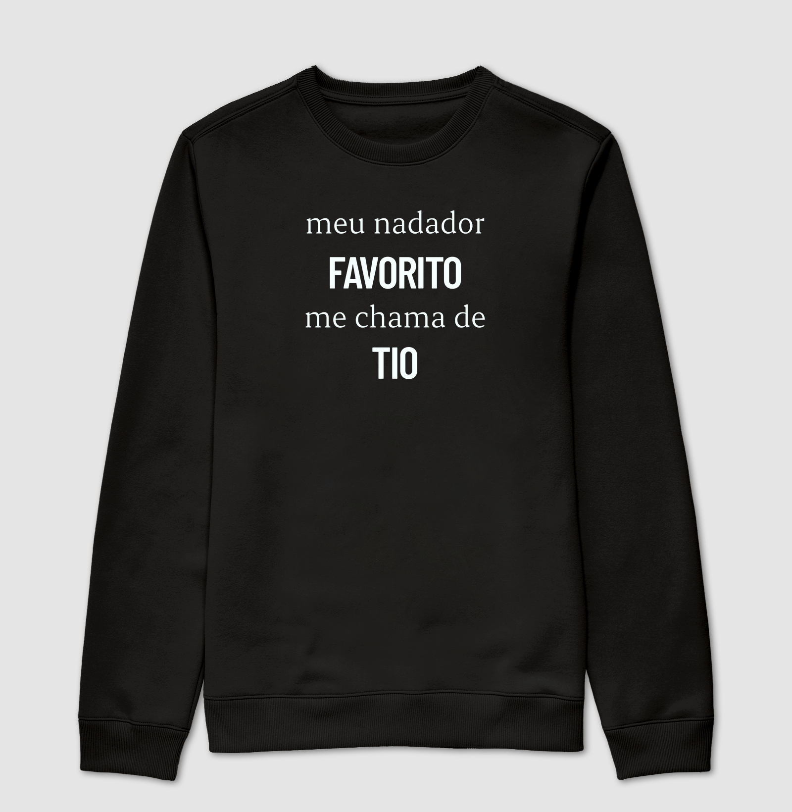 Meu nadador favorito me chama de tio