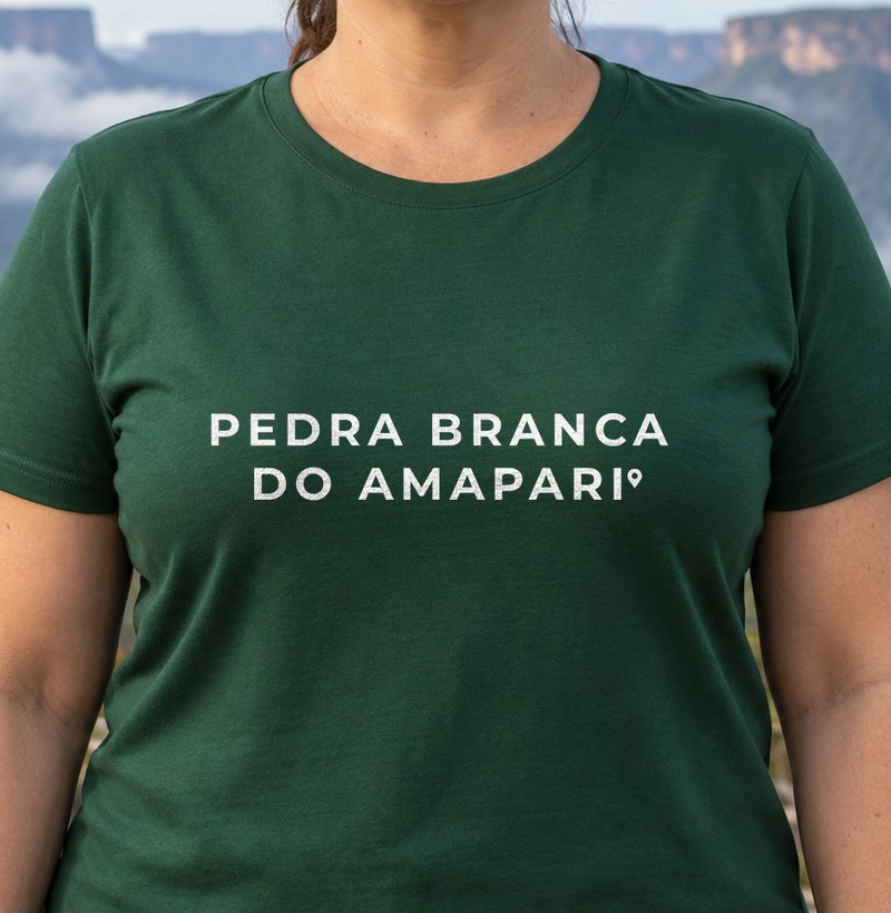 Pedra Branca do Amapari | Pin AP - Camiseta