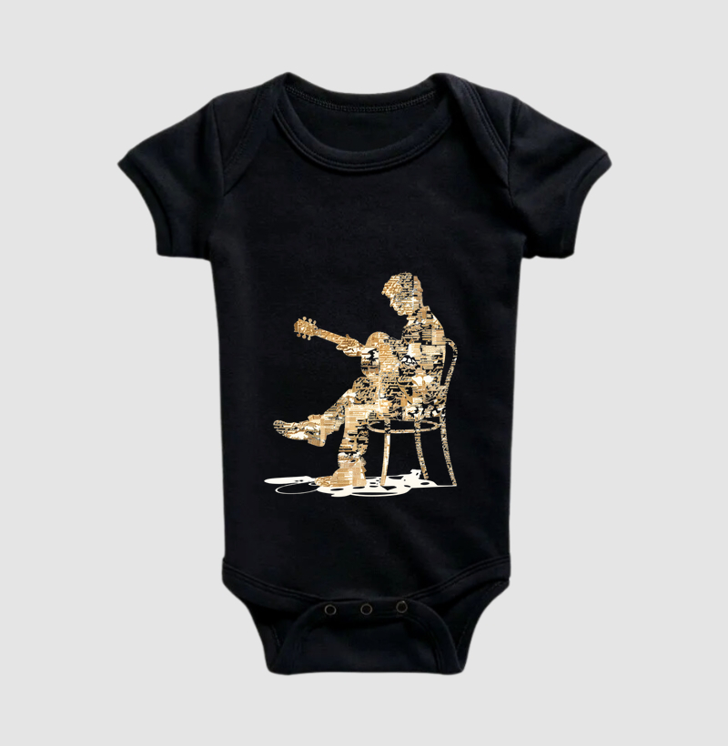 Acoustic Guitarist in Motion