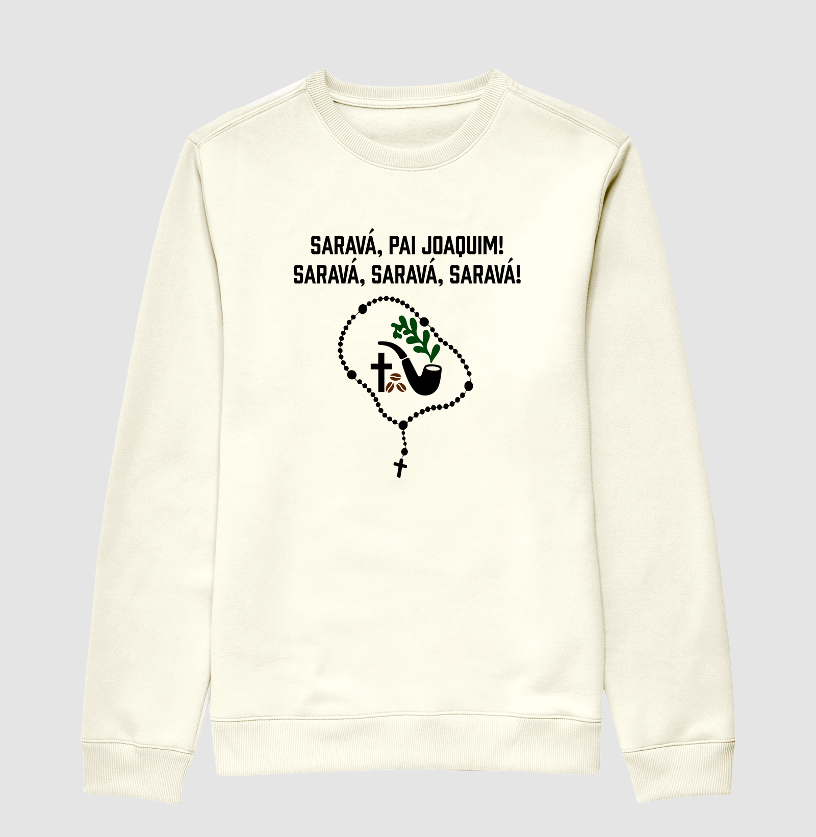 Camiseta Pai Joaquim, Saravá, Preto velho