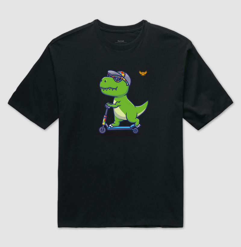Autismo Dinossauro Patinete