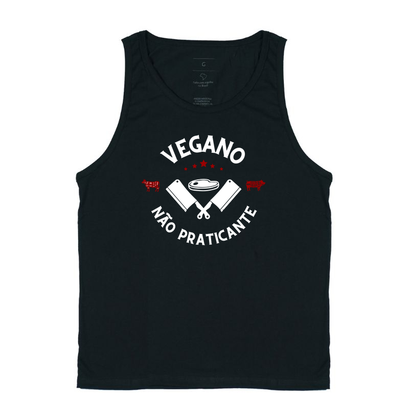 Vegano não Praticante - Camiseta Brasa
