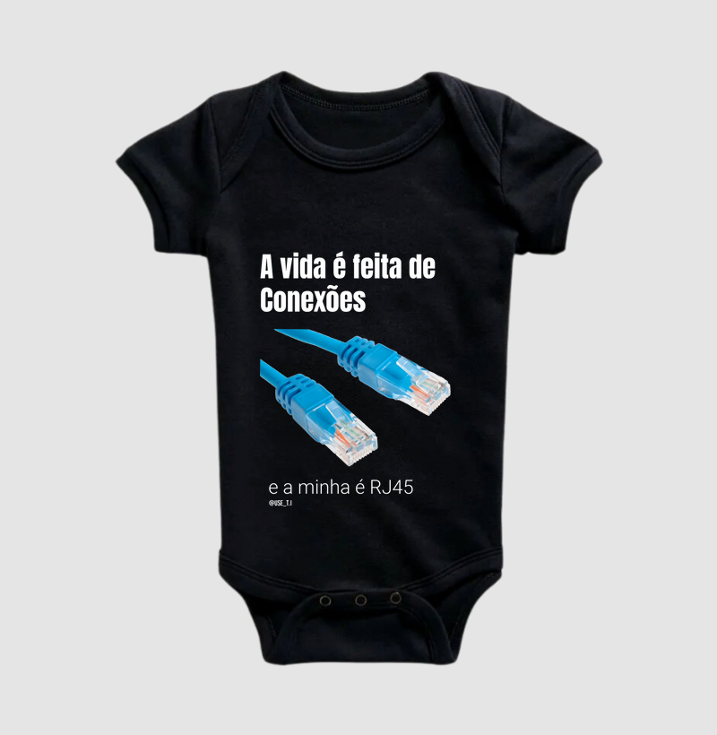 “A vida é feita de conexões, a minha é RJ45 II” T.I