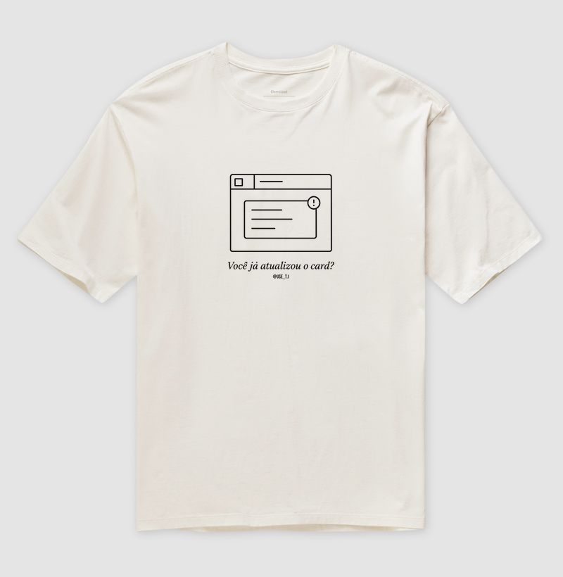 "Você já atualizou o card? II" T.I