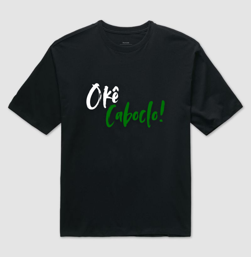 Caboclo - Saudação - Camiseta Preta