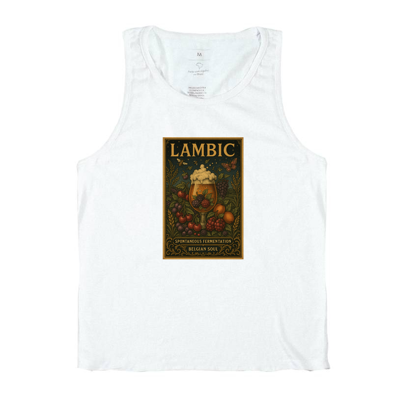 Camiseta Lambic – Spontaneous Fermentation Belgian Soul Cultura Cervejeira
