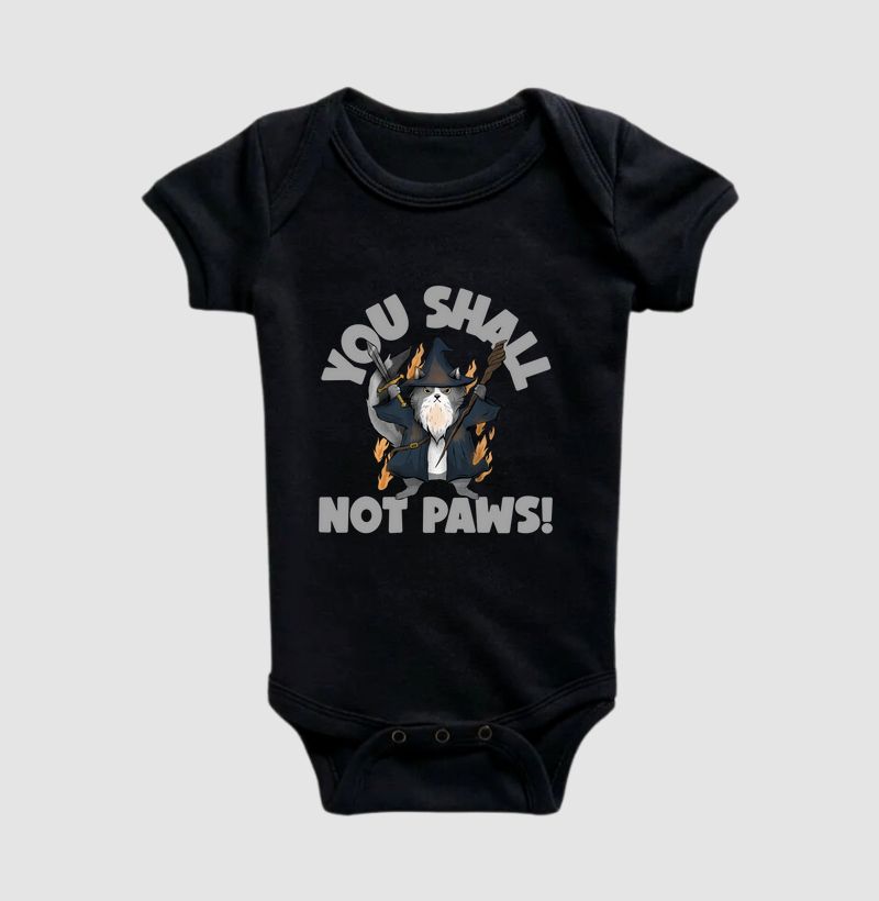 Body Infantil Gato Engraçada Filme