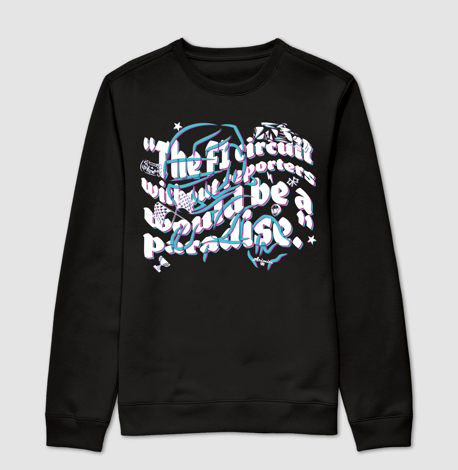 O circuito da F1 sem os repórteres seria um paraíso