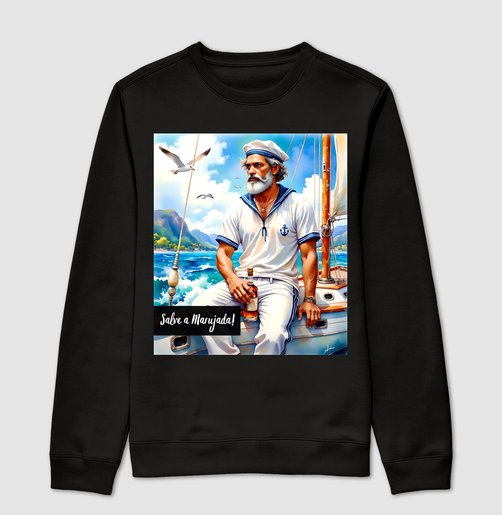 Moletom Suéter - Marinheiro - Imagem 4