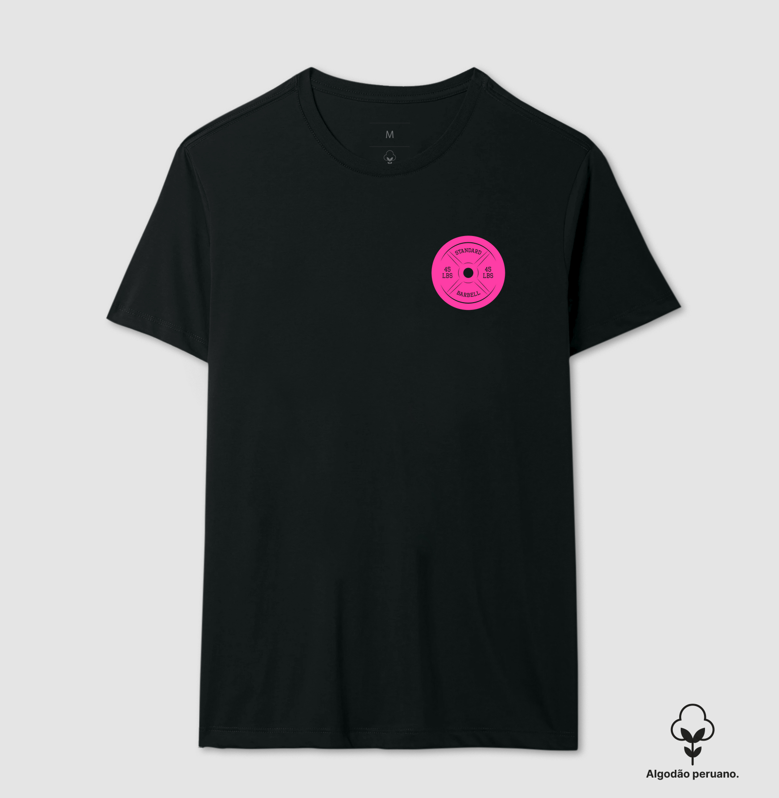 Barbell rosa de bolso