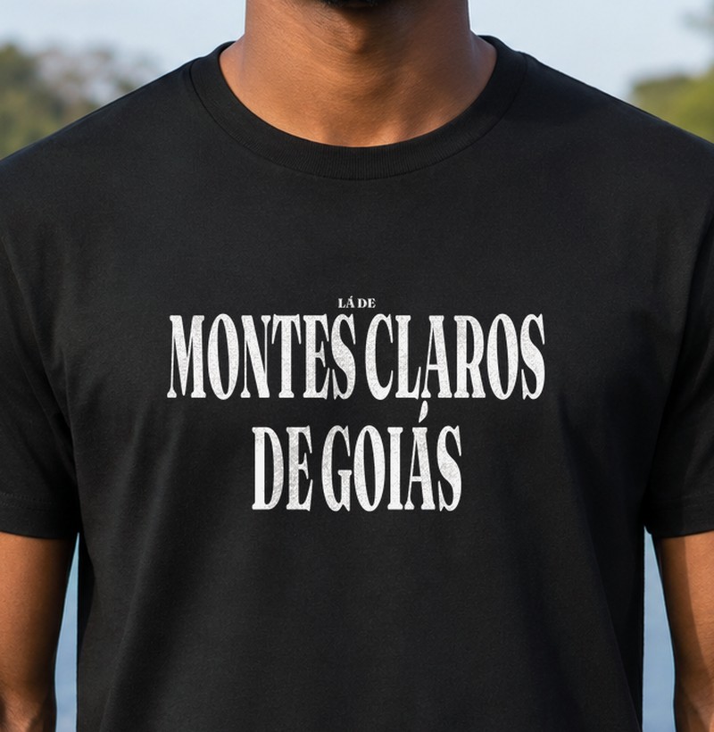 Montes Claros de Goiás | Tipografia GO