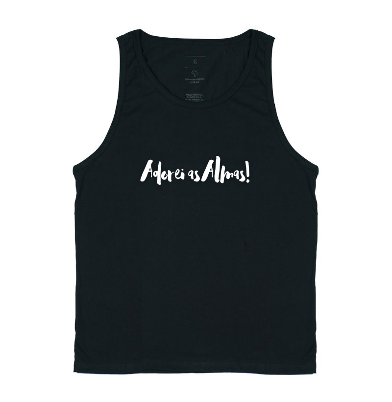 Preto-Velho - Saudação - Camiseta Regata Preta