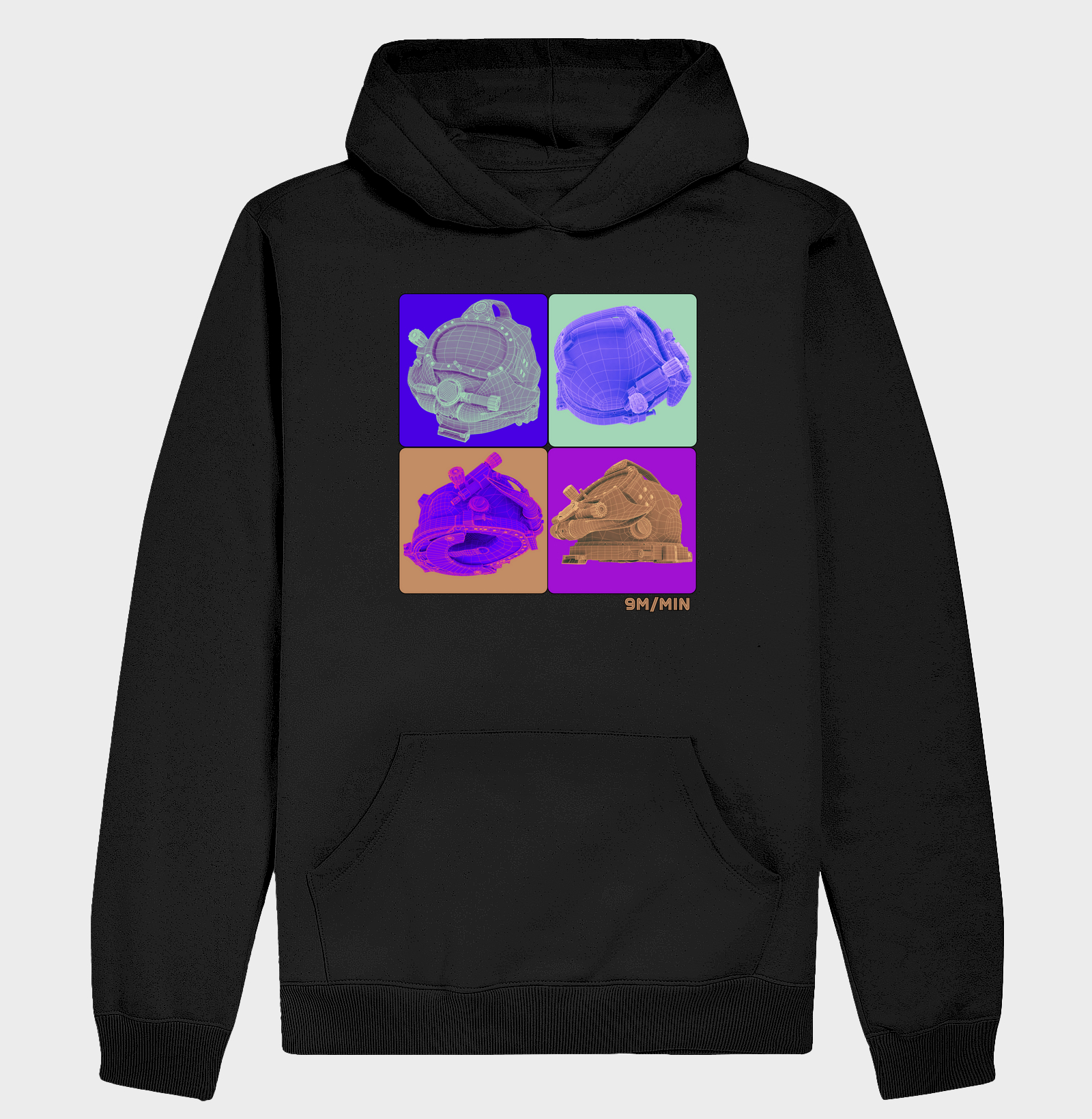 CAPACETE 3D ANDY WARHOL ART