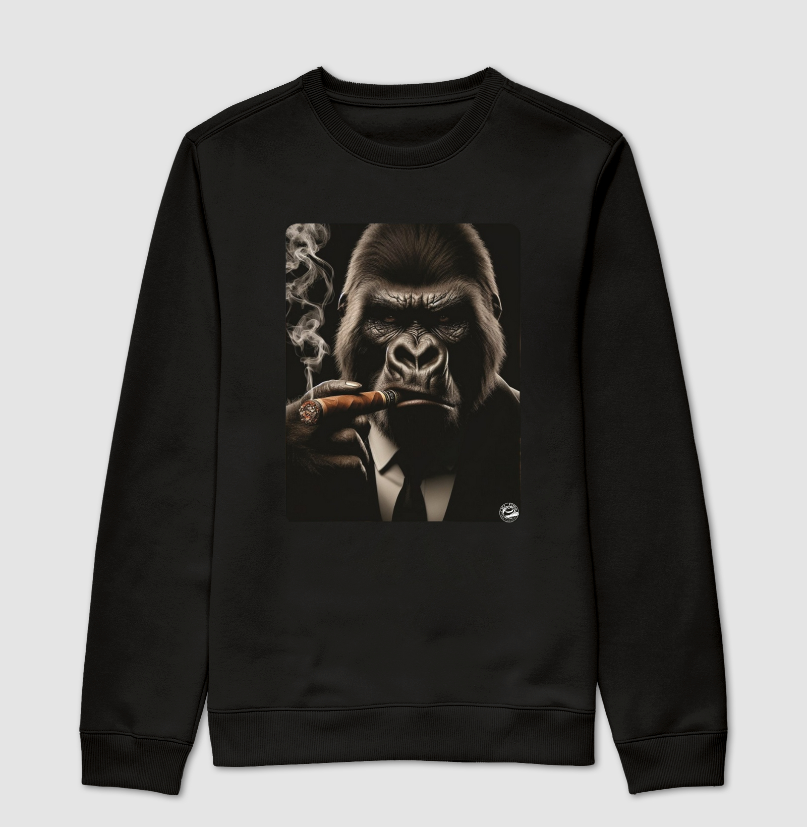 Gorilla Smoking