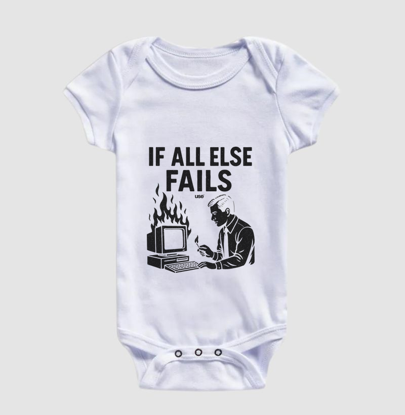 “If all else fails, queime o computador II” T.I