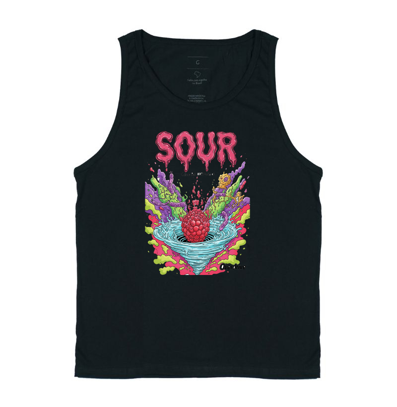 Camiseta Sour Overdrive – Psicodélica e Cerveja Artesanal com Frutas